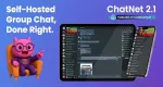 ChatNet - 2.1 PHP语言 聊天室和一对一聊天源码 开心版