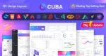 Cuba 12.1 – Laravel 后台管理模板 包含模块15个 1.75 GB