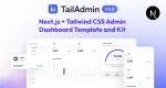 TailAdmin - Next.js Tailwind CSS 管理仪表板模板 v2.2 开源版