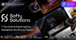 Softy Solutions - 适用 科技IT初创公司 和技术服务提供商 WordPress 主题 1.0.1 开心版