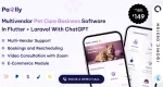 Pawlly - Flutter + Laravel 中的一体化宠物护理APP源码，开心版 带有 ChatGPT 2.3.2