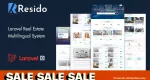 Resido -3.3.1 开心版 Laravel框架 房地产CMS 多语言