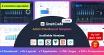 DashCode 2.0.7 – 后台管理模板 包含React、Vuejs、NextJs、Laravel、HTML、Tailwind