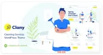 Clany – 适用于 上门保洁，家政服务的 WordPress 主题