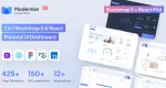Modernize 5.0 – Bootstrap 5 和 React MUI 后台管理模板
