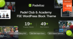 Padeltaz 1.0.0  Padel俱乐部与体育学院 WordPress主题