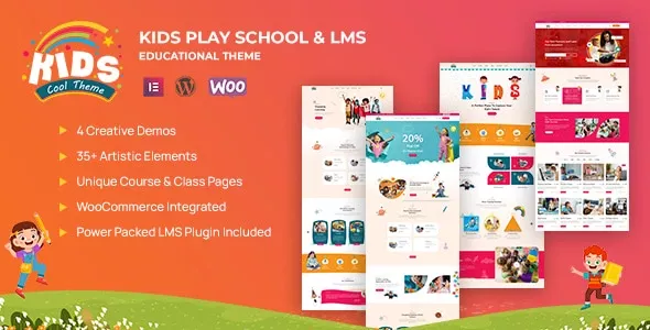 Kids Cool - 适用 儿童、学校 WordPress 主题 1.1.5
