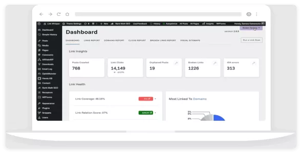 Link Whisper Pro 2.7.6 – WordPress 内部链接插件