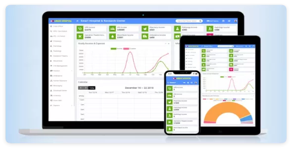 Smart Hospital- 医院管理系统 6.0 开心版 多语言 支持本地部署