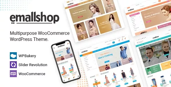 EmallShop 2.4.19 Bootstrap 与 WPBakery 加持的高转化 WooCommerce 主题