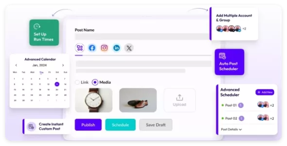 Bit Social Pro 1.8.1 – 社交媒体和海报分享 WordPress插件