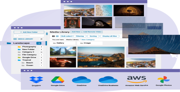 WP Media Folder 4.1.0 – WordPress 媒体库插件