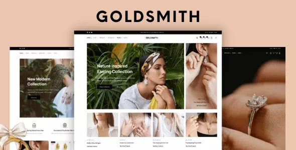 GoldSmith 1.4.4 – 珠宝店 WooCommerce Elementor 主题