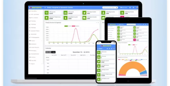 Smart Hospital- 医院管理系统 6.0 开心版 多语言 支持本地部署