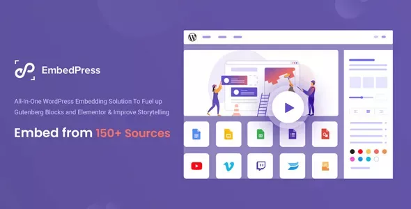 EmbedPress Pro 3.8.3 – WordPress 嵌入插件