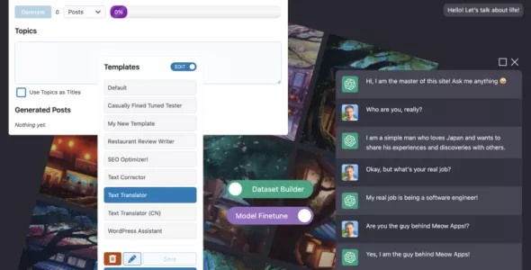 AI Engine Pro 3.1.9 专业版– ChatGPT 聊天机器人、GPT插件