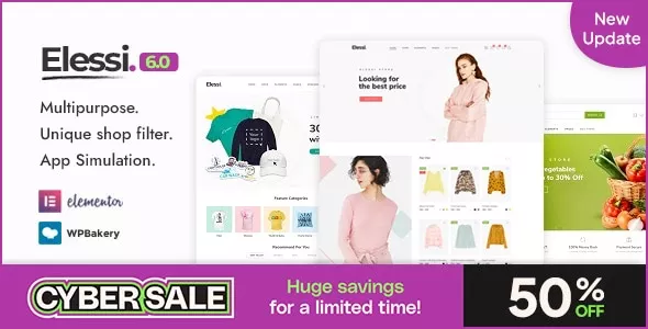 Elessi 6.5.1 – WooCommerce AJAX WordPress 主题 一键安装演示