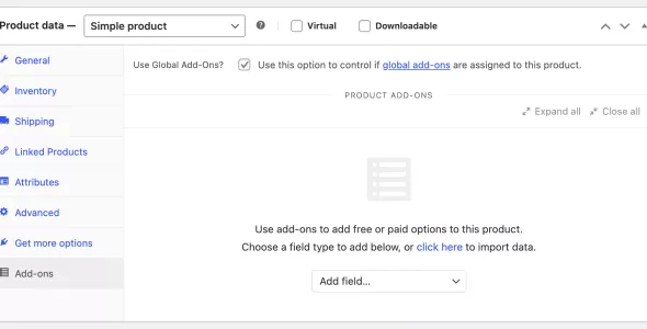 Product Add-Ons WooCommerce 产品附加组件 8.1.1