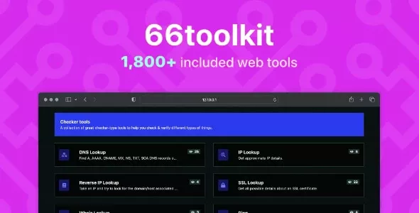 66toolkit 42.0 – 终极网页工具系统（SaaS）