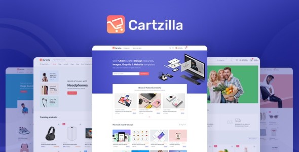 Cartzilla 1.1.0 – 数字市场多商户 WordPress主题