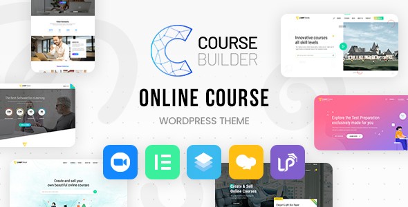 Course Builder 3.7.1 – 在线课程课件 WordPress主题