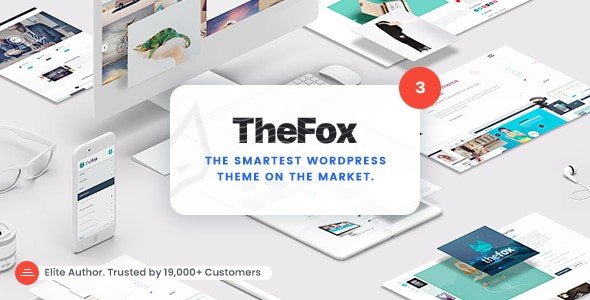 TheFox 3.9.79 – 响应式多功能 WordPress 主题