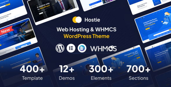 Hostie 2.3.5 – 网页托管与 WHMCS WordPress 主题