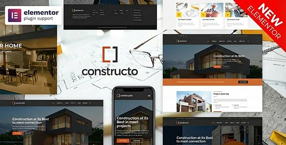 Constructo 5.0.4 – Construction WordPress 主题