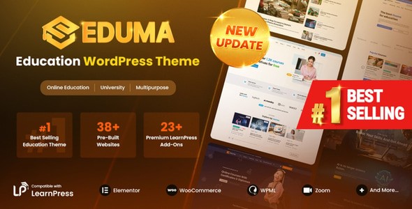Eduma 5.8.5 – 教育WordPress主题