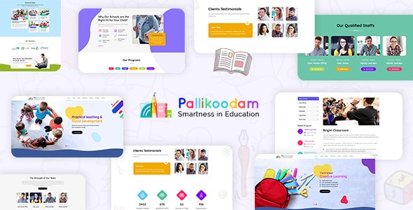 Pallikoodam 2.7.0 教育学校类 WordPress 主题