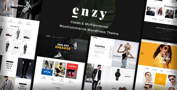 Enzy 1.6.8 – 多用途 WooCommerce主题