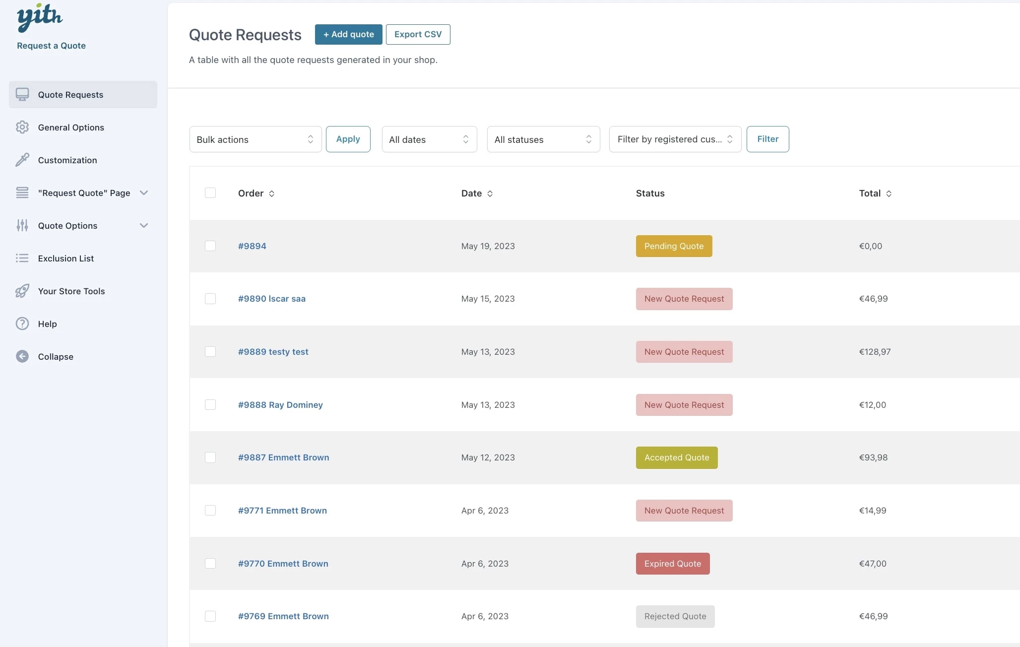 YITH WooCommerce 请求报价高级版 4.36.0 开心版 YITH WooCommerce 请求报价高级版 4.36.0 开心版