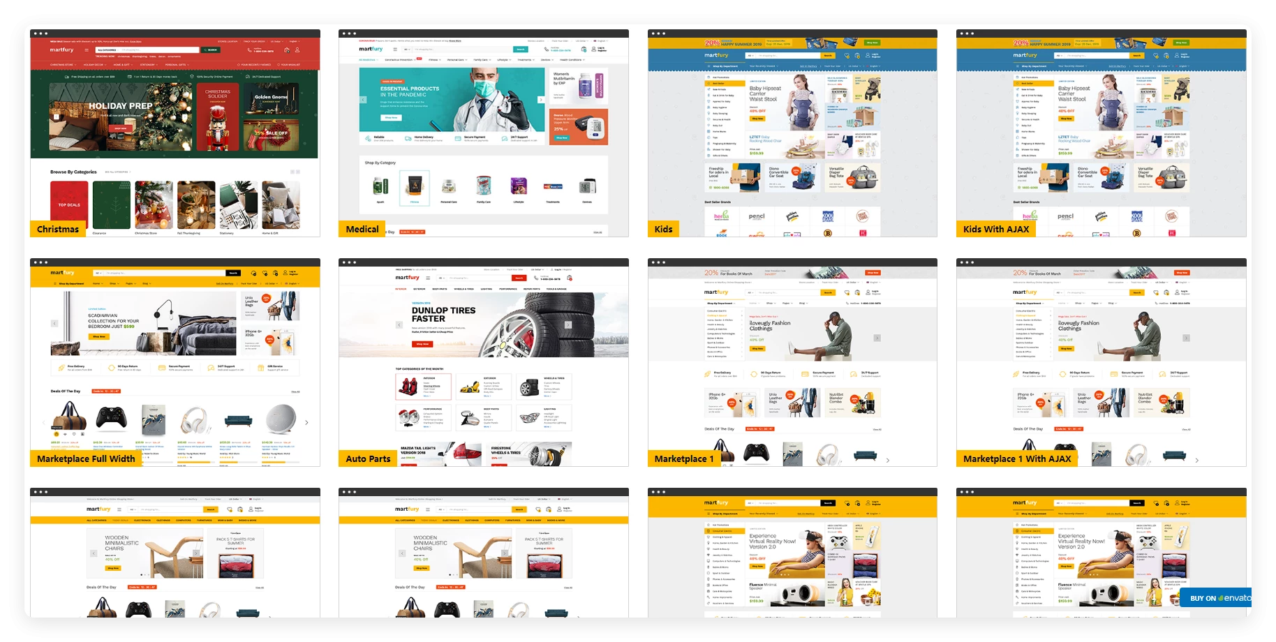 Martfury 3.3.6 – 开心版 WooCommerce 主题 Martfury 3.3.6 – 开心版 WooCommerce 主题