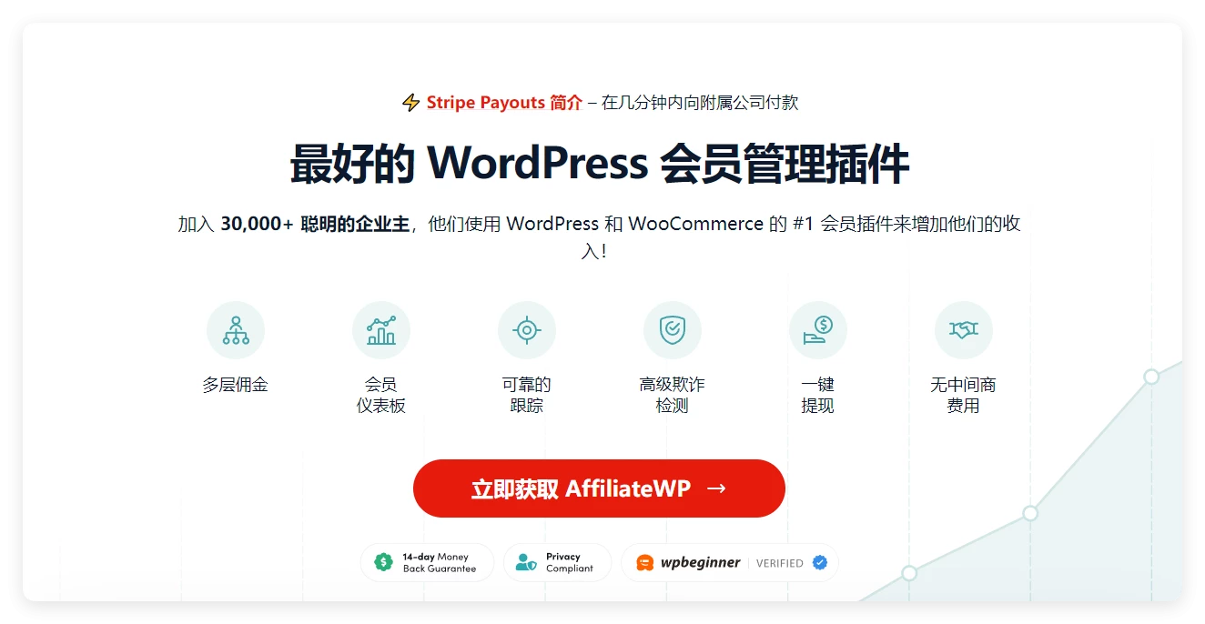 AffiliateWP 2.30.0 + 插件 开心版 – 联盟营销会员 VIP WordPress 插件 AffiliateWP 2.30.0 + 插件 开心版 – 联盟营销会员 VIP WordPress 插件