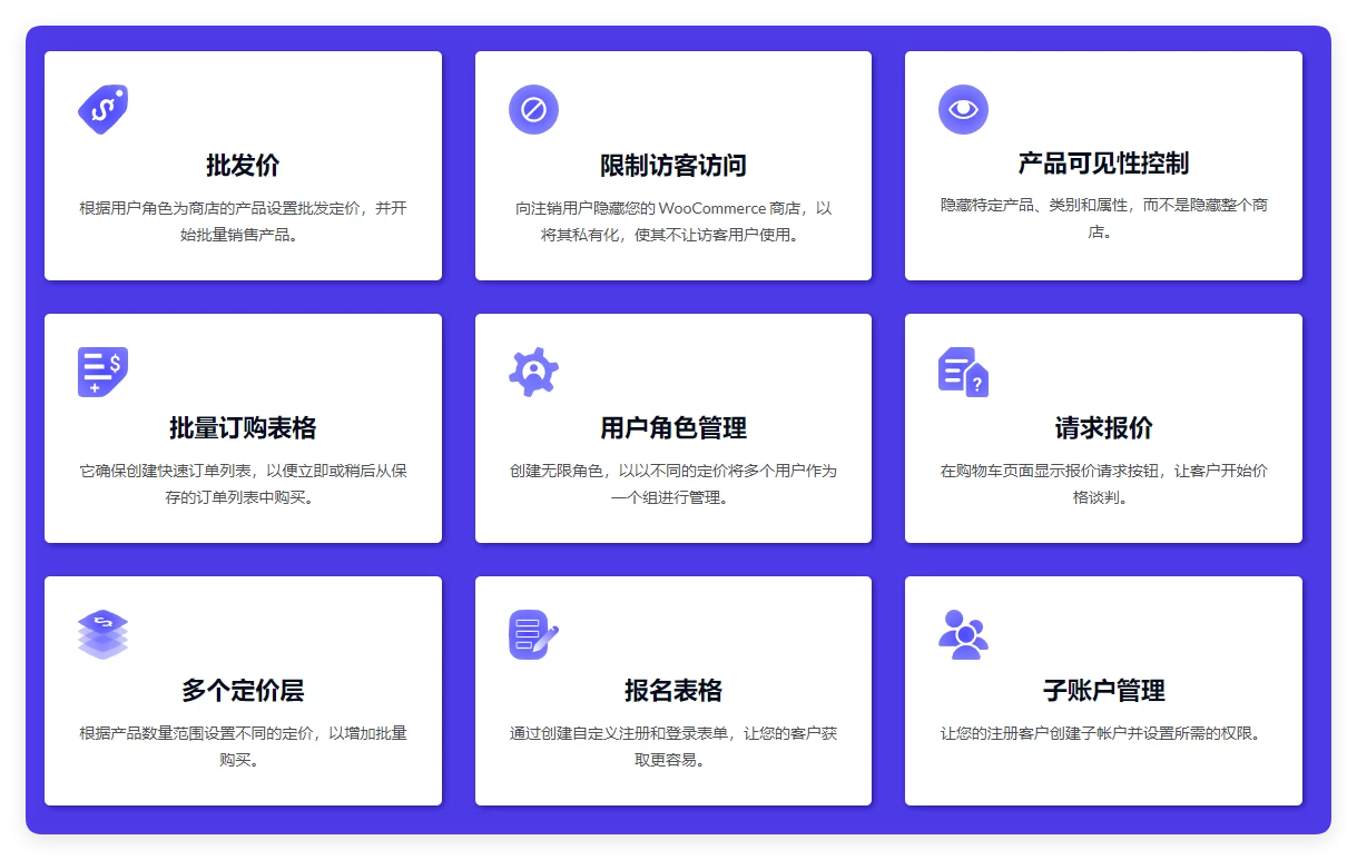 WholesaleX Pro 1.4.6 – 适用 WooCommerce B2B 多合一批发插件 WholesaleX Pro 1.4.6 – 适用 WooCommerce B2B 多合一批发插件