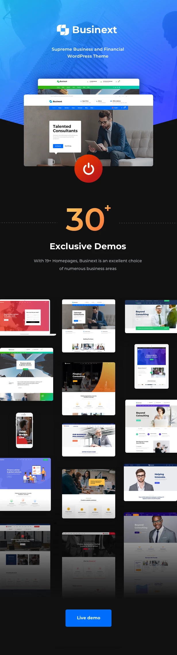 Businext 2.4.5 – 商业、金融和加密货币 WordPress 主题 Businext 2.4.5 – 商业、金融和加密货币 WordPress 主题