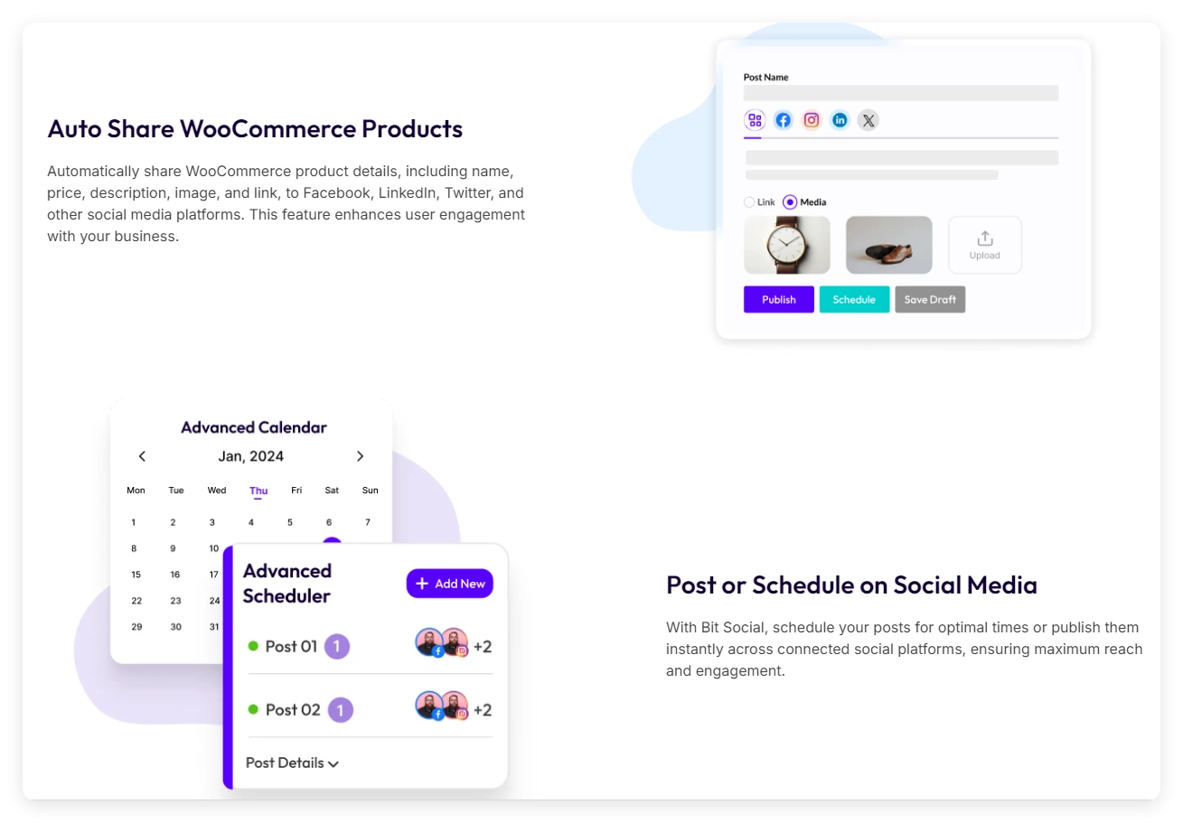 Bit Social Pro 1.8.1 – 社交媒体和海报分享 WordPress 插件 Bit Social Pro 1.8.1 – 社交媒体和海报分享 WordPress 插件