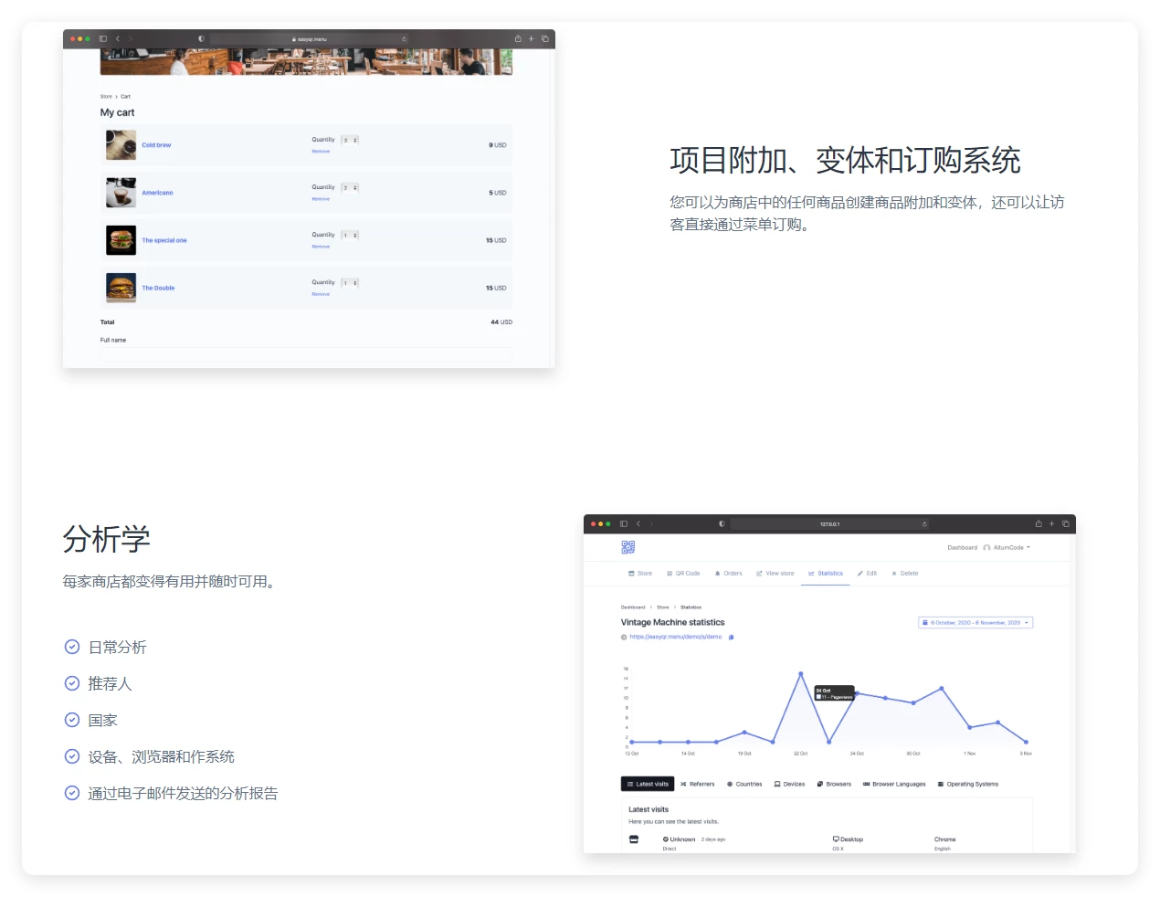 66qrmenu 45.0.0 开心版 – 自托管、易于使用、轻量级且高性能的 二维码菜单管理源码 66qrmenu 45.0.0 开心版 – 自托管、易于使用、轻量级且高性能的 二维码菜单管理源码
