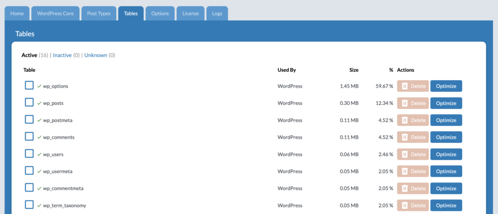 Database Cleaner Pro 1.3.0 – WordPress 数据库清理插件 Database Cleaner Pro 1.3.0 – WordPress 数据库清理插件