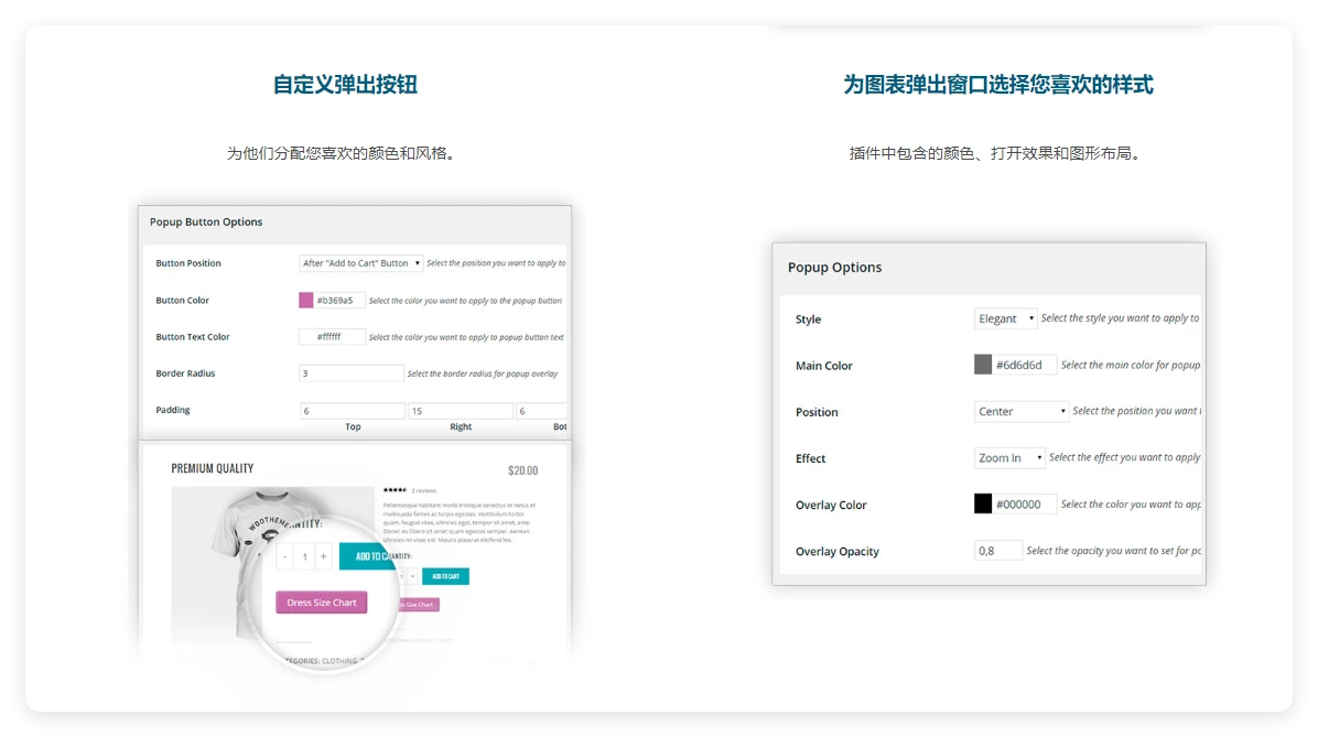 WooCommerce Premium 1.49.0 的 YITH 产品尺寸表插件 WooCommerce Premium 1.49.0 的 YITH 产品尺寸表插件