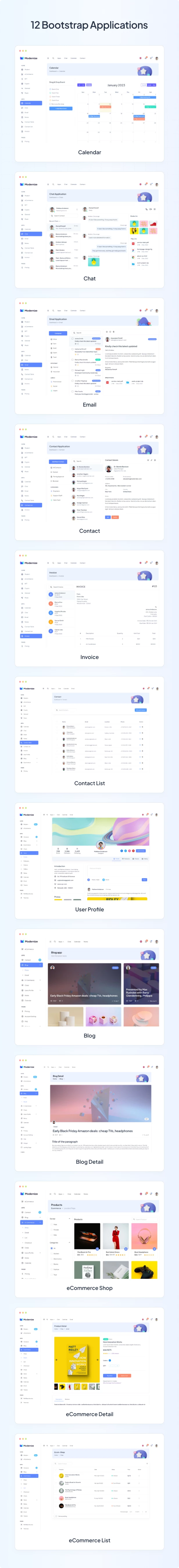 Modernize 5.0 – Bootstrap 5 和 React MUI 后台管理模板 Modernize 5.0 – Bootstrap 5 和 React MUI 后台管理模板