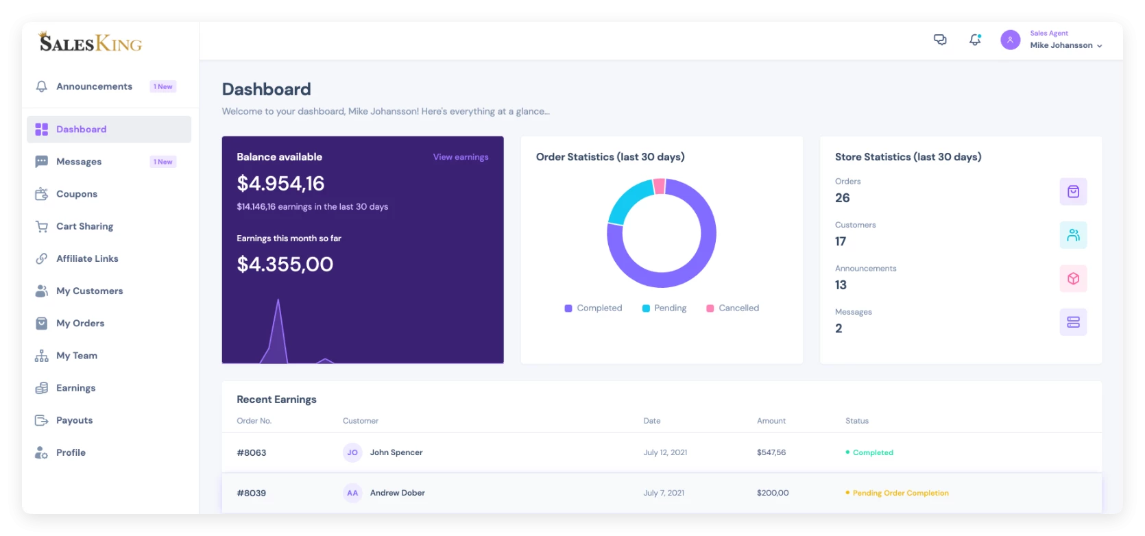 SalesKing 1.7.85 –WooCommerce 的通用代理商插件 SalesKing 1.7.85 –WooCommerce 的通用代理商插件