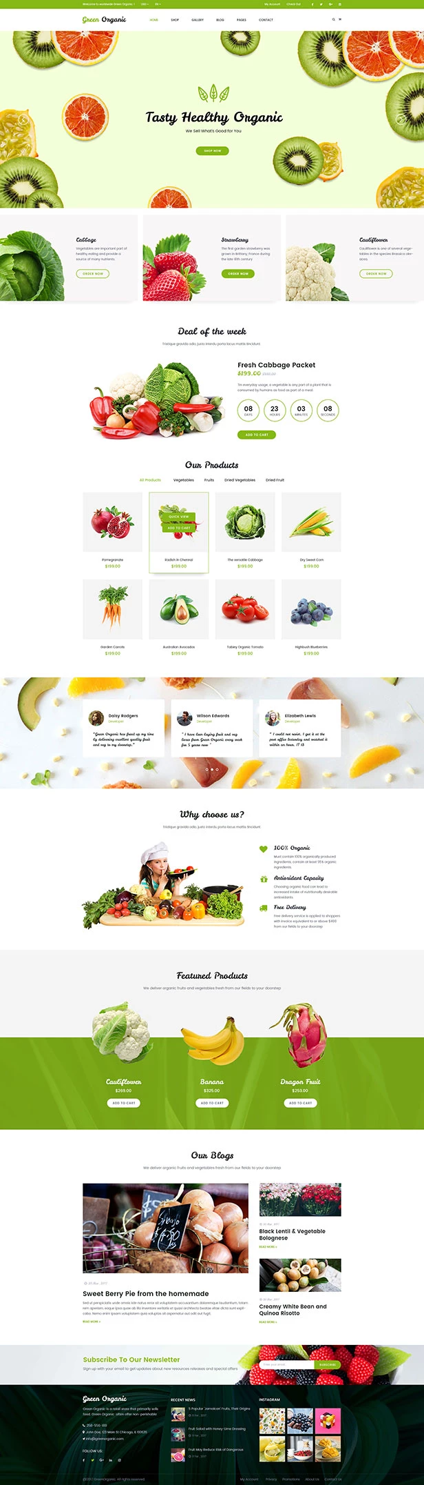 Greenorganic 2.48 – 绿色有机食品蔬菜类 响应式 WooCommerce 主题 Greenorganic 2.48 – 绿色有机食品蔬菜类 响应式 WooCommerce 主题