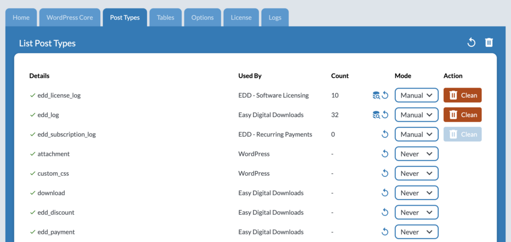 Database Cleaner Pro 1.3.0 – WordPress 数据库清理插件 Database Cleaner Pro 1.3.0 – WordPress 数据库清理插件