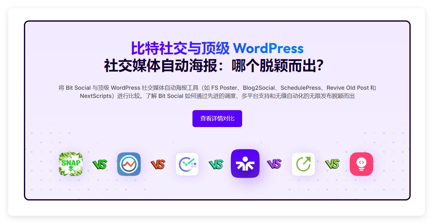 Bit Social Pro 1.8.1 – 社交媒体和海报分享 WordPress 插件 Bit Social Pro 1.8.1 – 社交媒体和海报分享 WordPress 插件