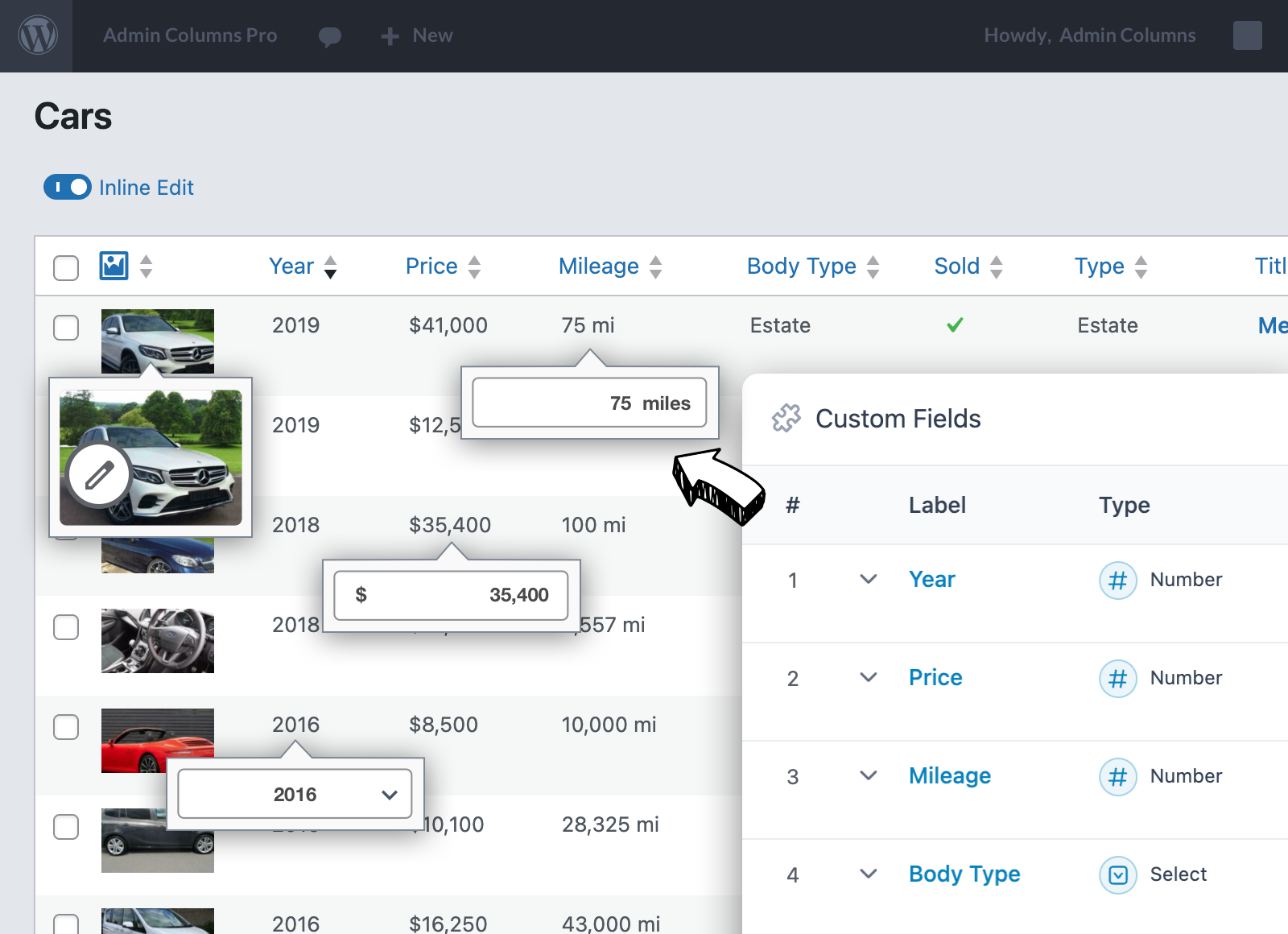 Admin Columns Pro 6.4.24 WordPress 内容管理插件