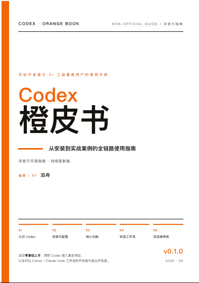 Codex 零基础上手教程 - 少走弯路指南 Codex 零基础上手教程 - 少走弯路指南