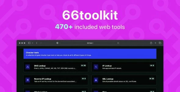 66toolkit 42.0 – 终极网页工具系统（SaaS）