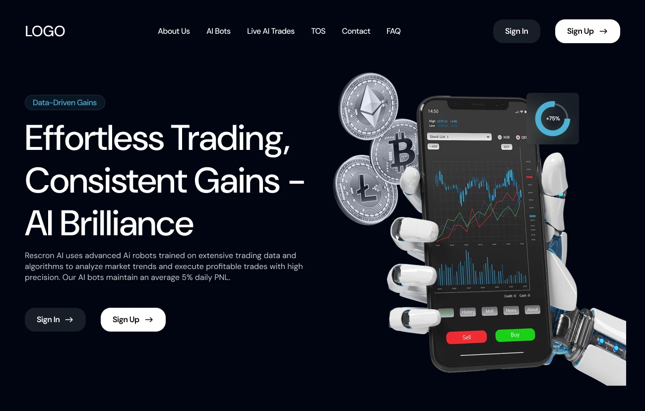 Rescron AI 5.3.1——AI 交易平台 PHP 脚本