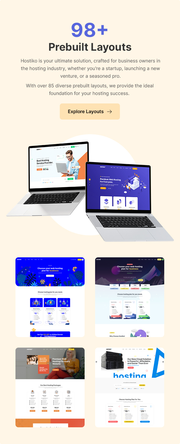 Hostiko 94.4.5 – 托管 WordPress 和 WHMCS 主题